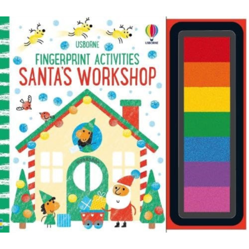 Usborne Publishing Ltd Fingerprint Activities Santa's Workshop (bok, spiral, eng)