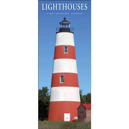 Gladstone Media Lighthouses Slim Calendar 2025 (häftad, eng)