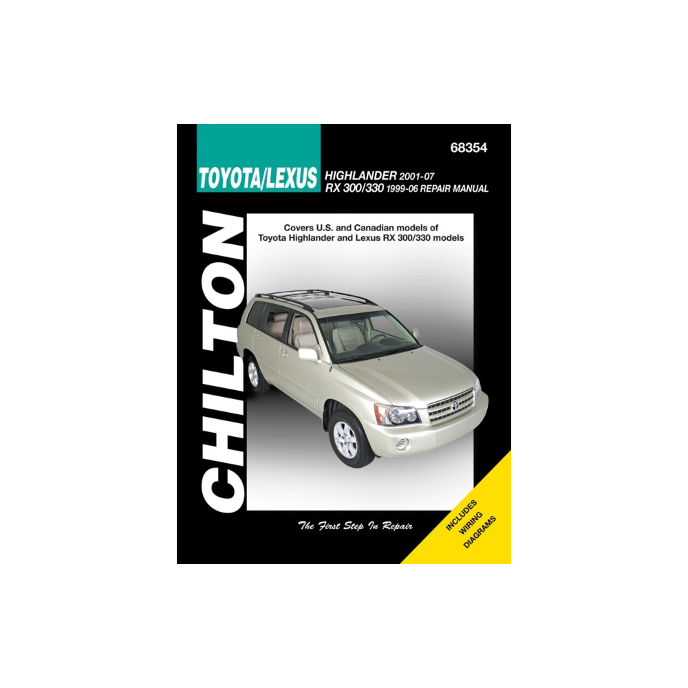 Produktbild för Toyota Highlander & Lexus Rx-330 99-07 (Chilton) (häftad, eng)