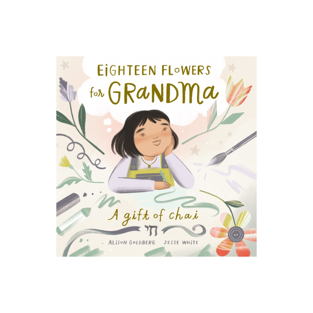 Produktbild för Eighteen Flowers for Grandma (inbunden, eng)