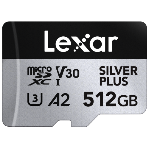 LEXAR Lexar microSDXC Professional SILVER Plus UHS-I/U3/A2/4K R205/W150 (V30) 512GB