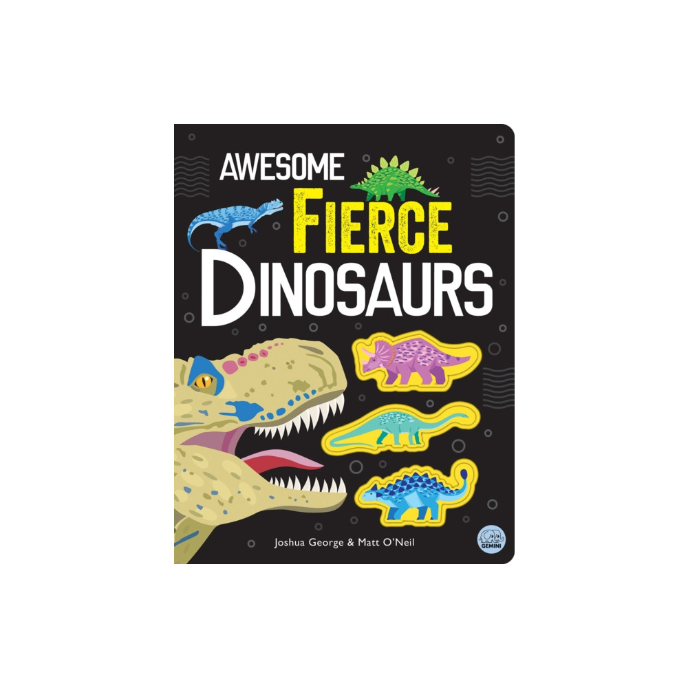 Produktbild för Awesome Fierce Dinosaurs (inbunden, eng)