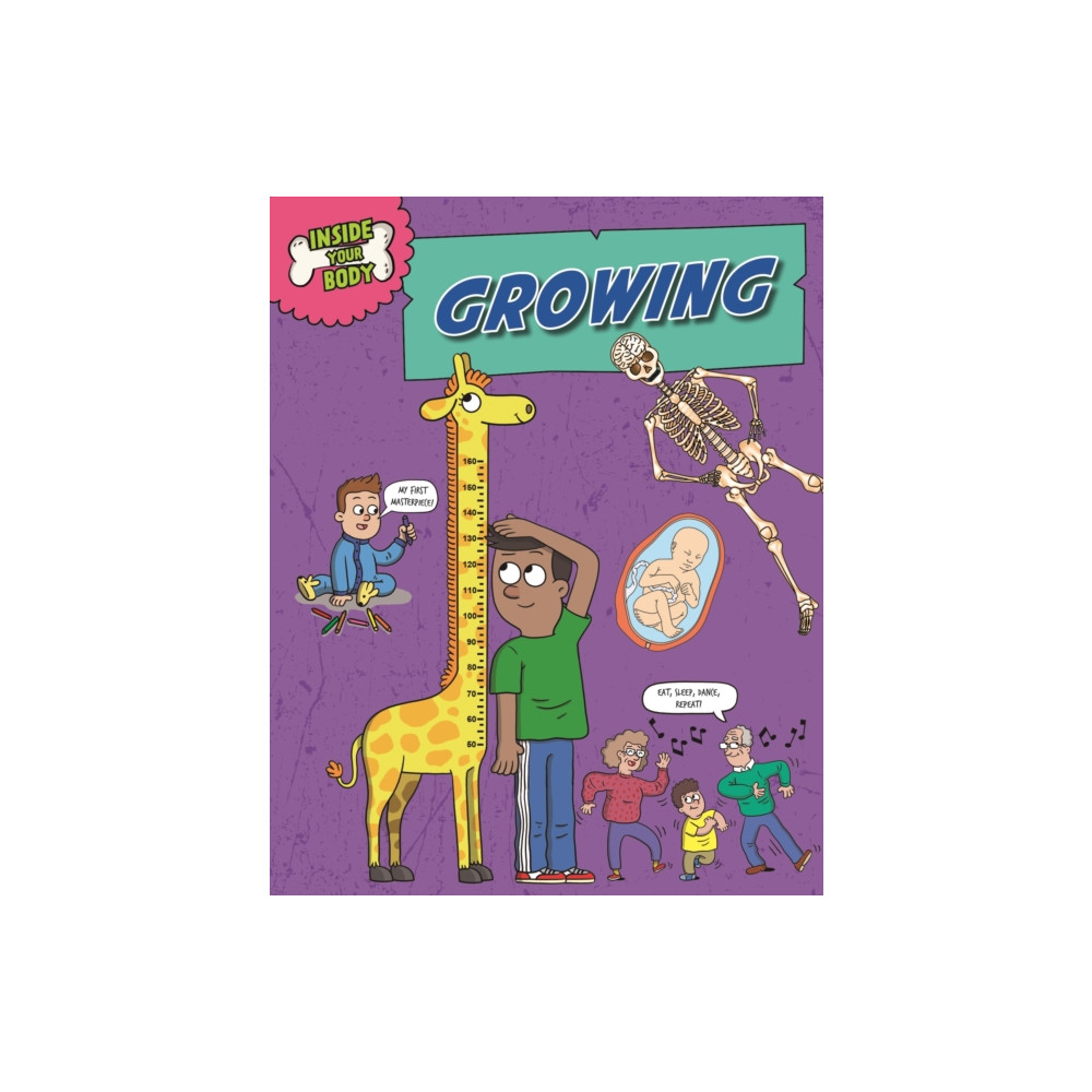 Produktbild för Inside Your Body: Growing (inbunden, eng)