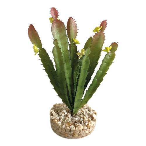 Sydeco Plastväxt Terra Cactus Flower Vivarium Sydeco 17 cm