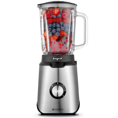 Champion Blender 1,5L 600W Glaskanna BL310 Rostfri (Öppnad)