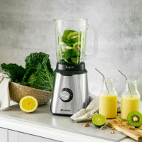 Produktbild för Blender 1,5L 600W Glaskanna BL310 Rostfri (Öppnad)