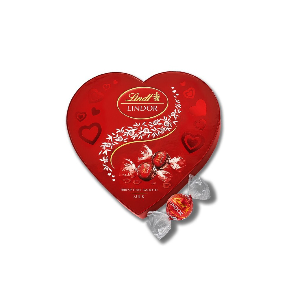 Produktbild för Lindor Chokladhjärta 200 g