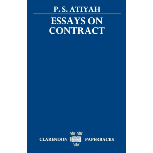 Oxford University Press Essays on Contract (häftad, eng)