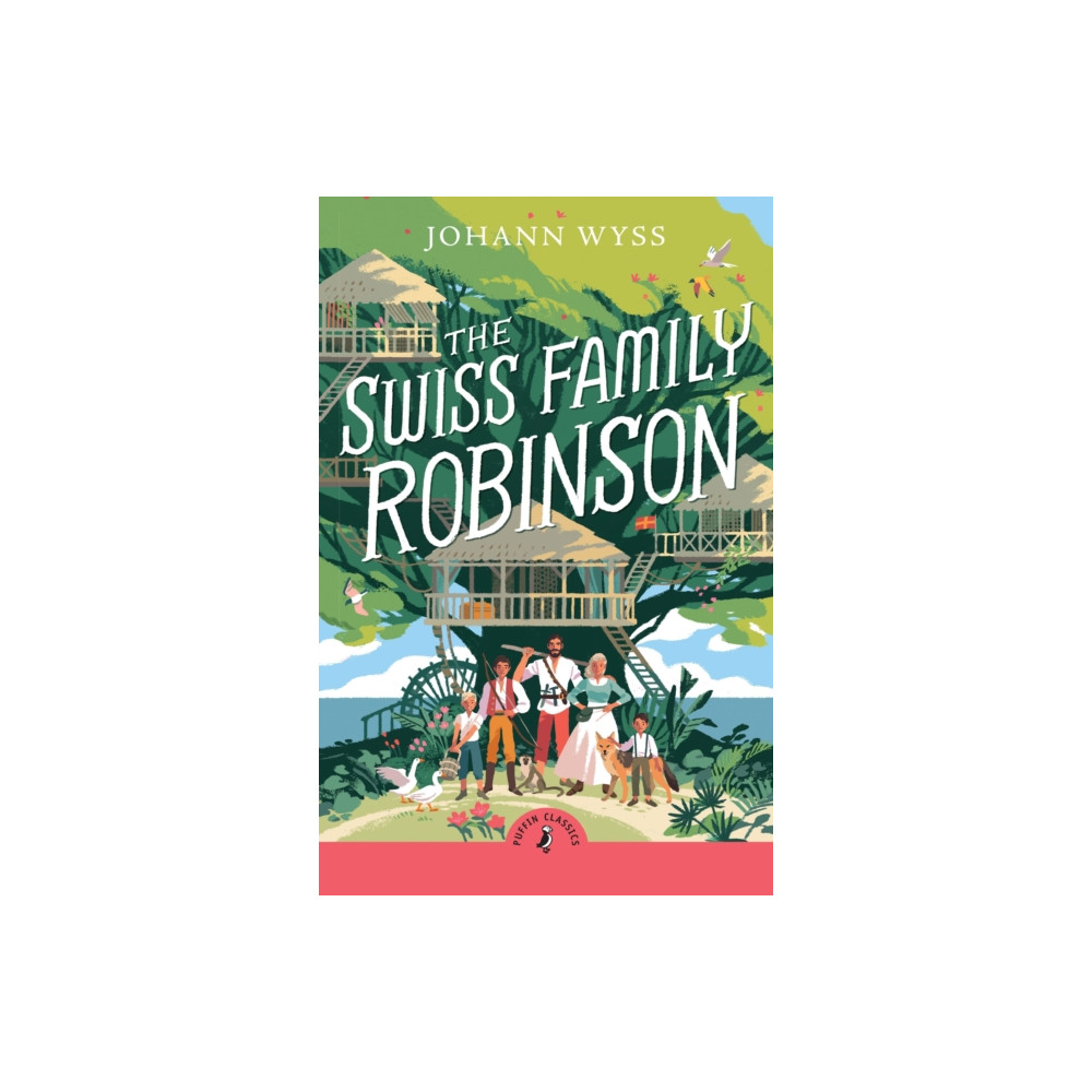 Produktbild för The Swiss Family Robinson (häftad, eng)