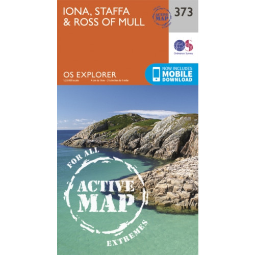 Ordnance Survey Iona, Staffa and Ross of Mull