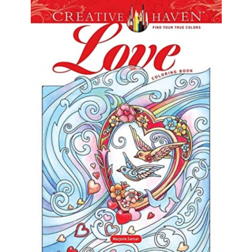 Dover publications inc. Creative Haven Love Coloring Book (häftad, eng)