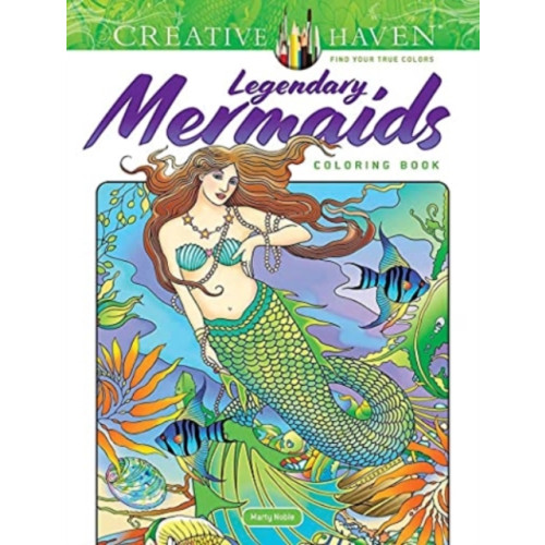 Dover publications inc. Creative Haven Legendary Mermaids Coloring Book (häftad, eng)