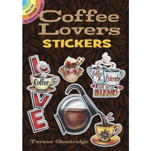 Dover publications inc. Coffee Lovers Stickers (häftad, eng)