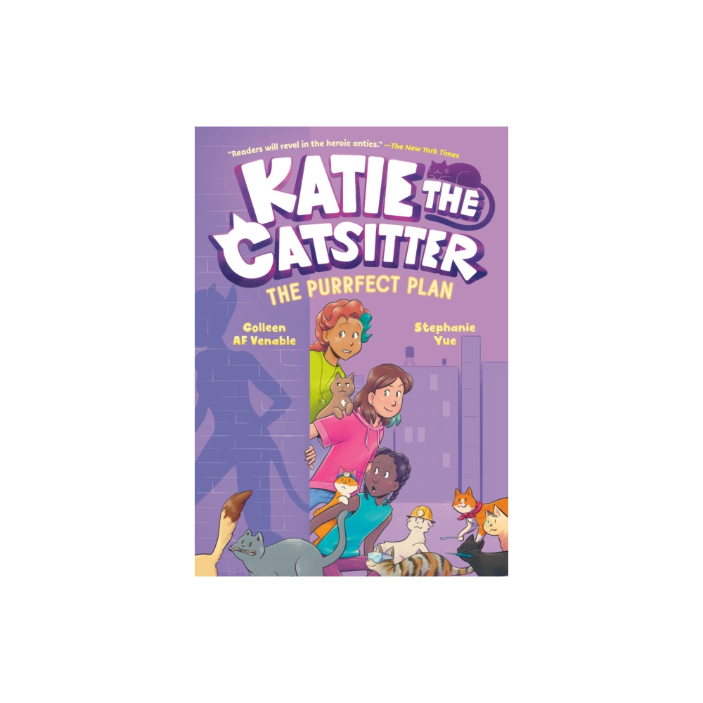 Produktbild för Katie the Catsitter 4: The Purrfect Plan (häftad, eng)