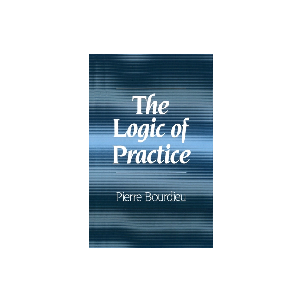 Produktbild för The Logic of Practice (häftad, eng)