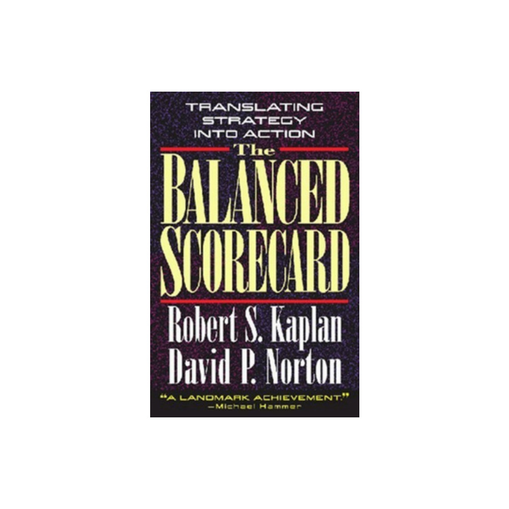 Produktbild för The Balanced Scorecard (inbunden, eng)