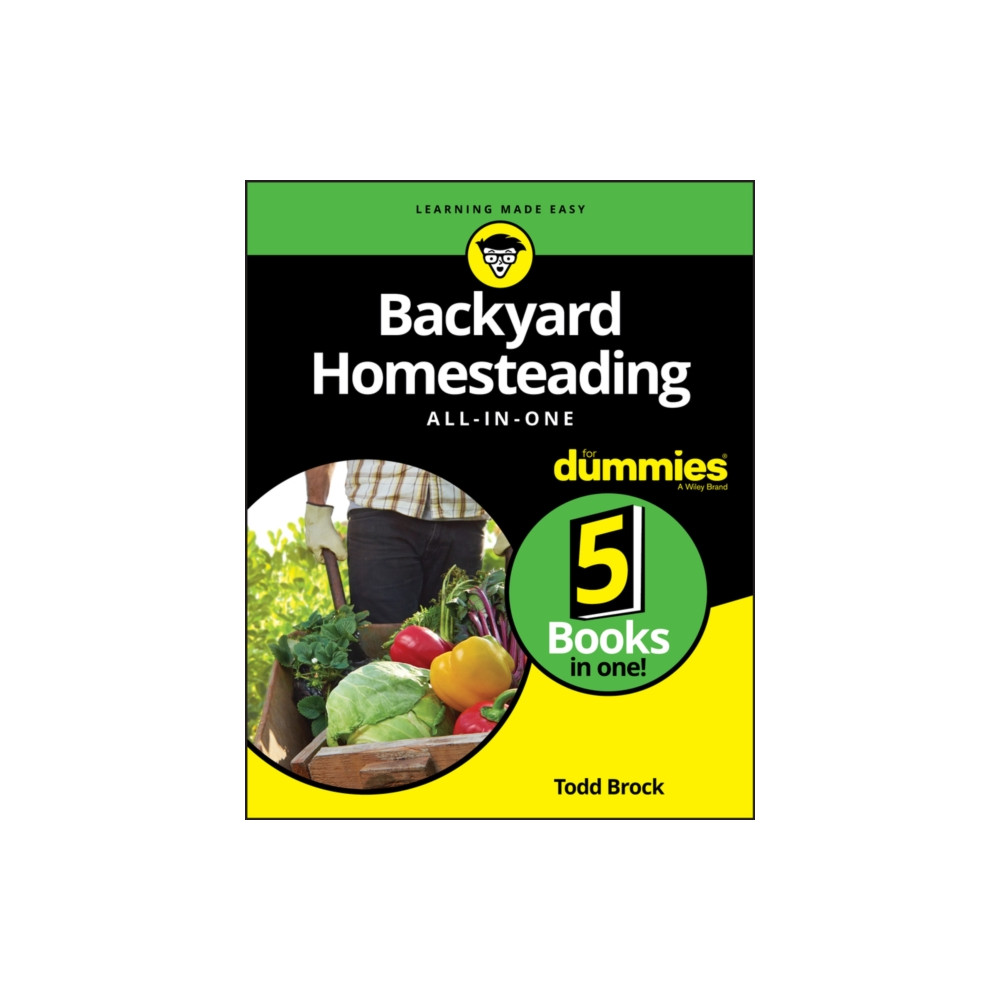 Produktbild för Backyard Homesteading All-in-One For Dummies (häftad, eng)