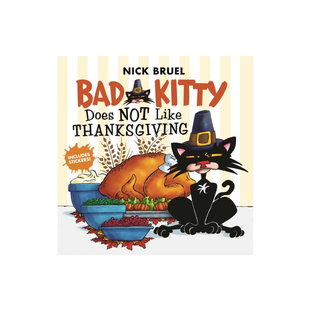 Produktbild för Bad Kitty Does Not Like Thanksgiving (häftad, eng)