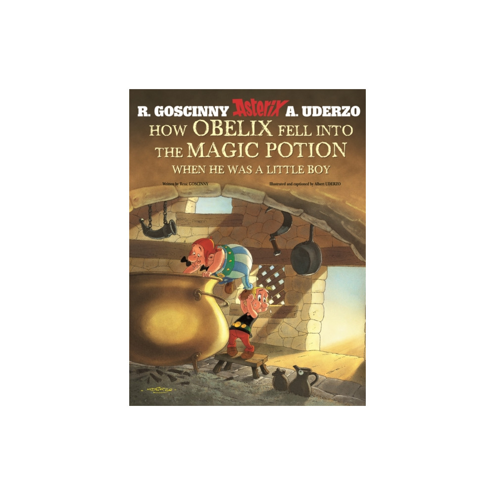 Produktbild för Asterix: How Obelix Fell Into The Magic Potion (inbunden, eng)