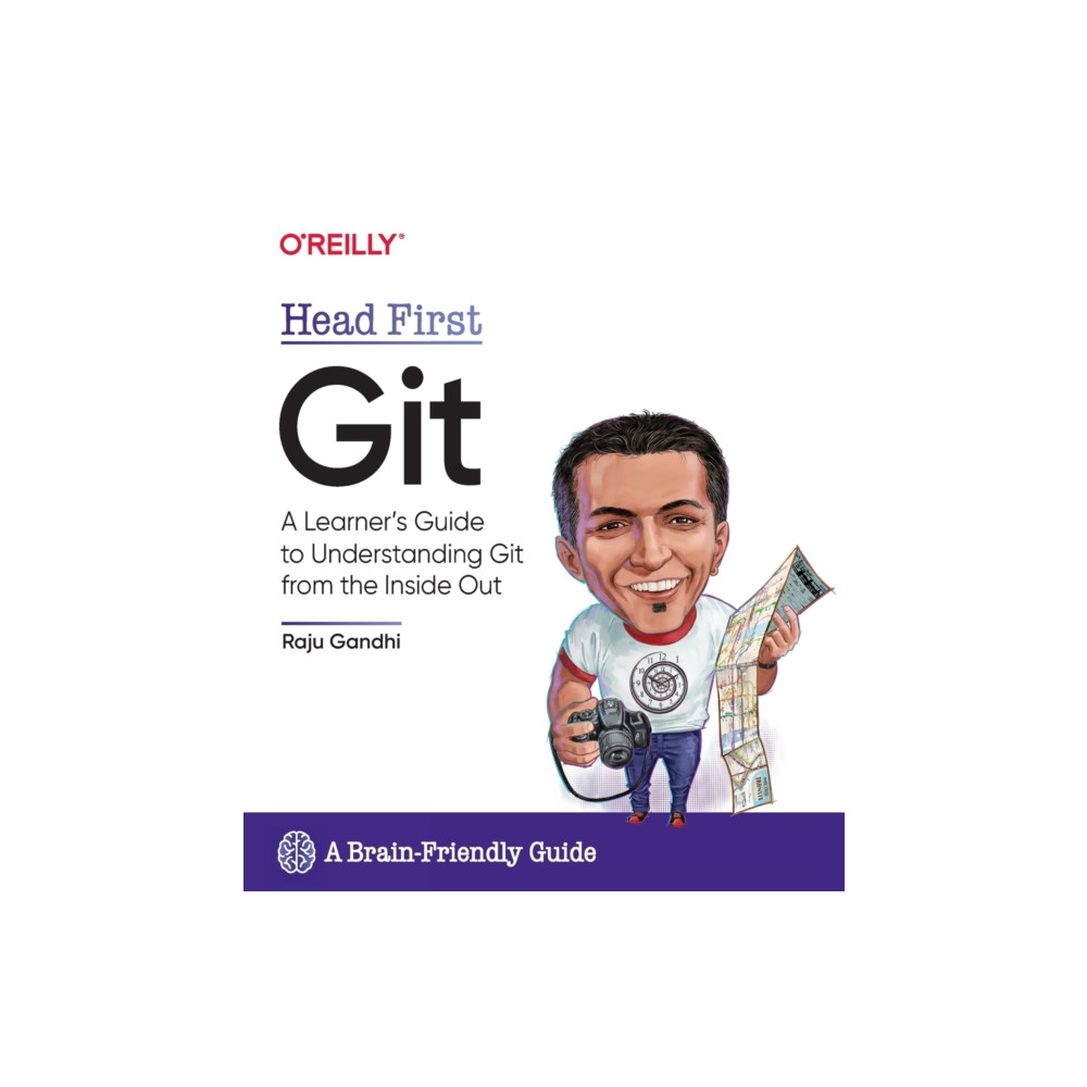 Produktbild för Head First Git (häftad, eng)