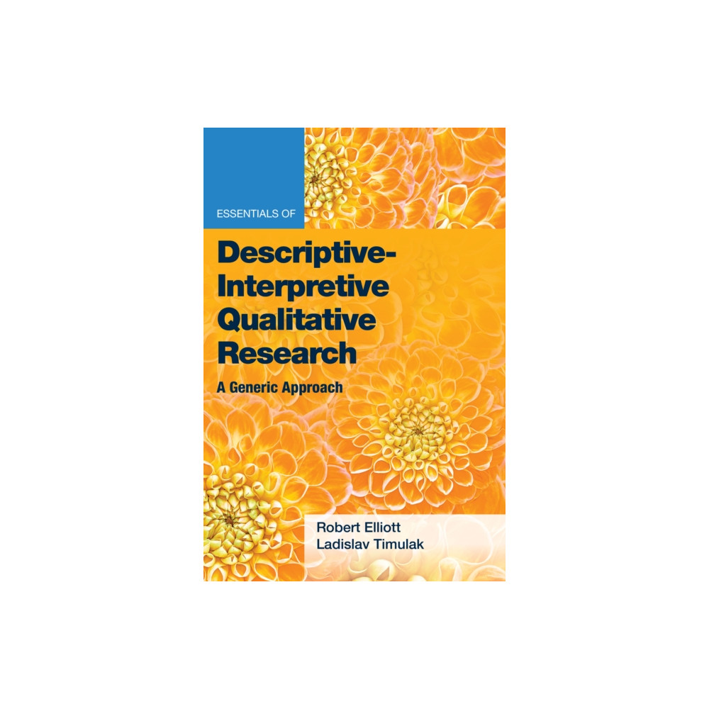 Produktbild för Essentials of Descriptive-Interpretive Qualitative Research (häftad, eng)