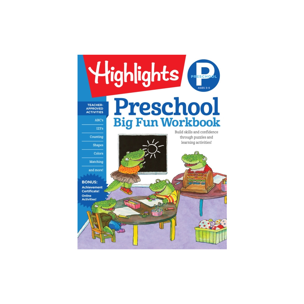 Produktbild för Preschool Big Fun Workbook (häftad, eng)