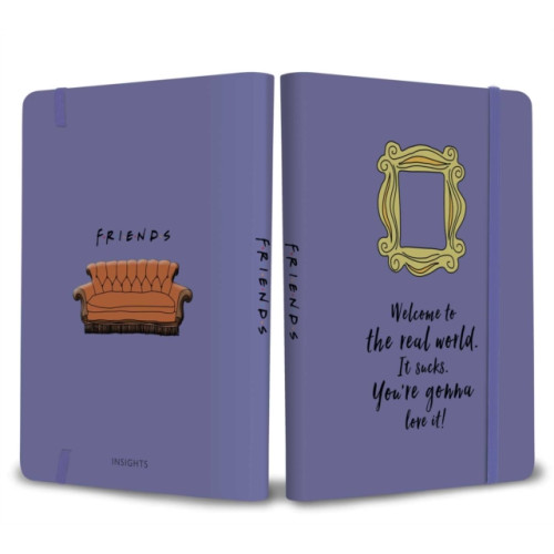 Insight Editions Friends: Yellow Frame Softcover Notebook (häftad, eng)