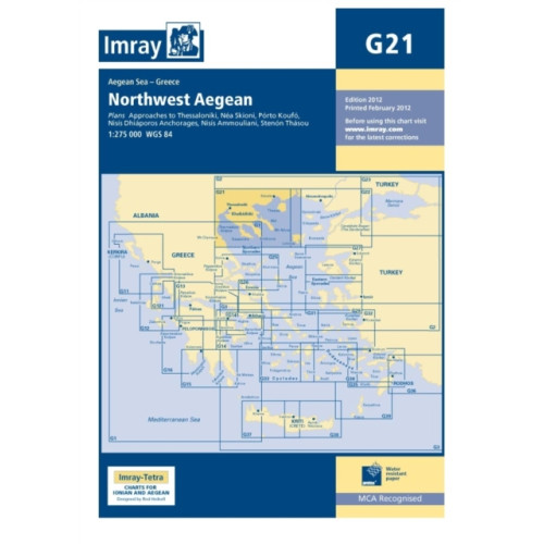 Imray, Laurie, Norie & Wilson Ltd Imray Chart G21