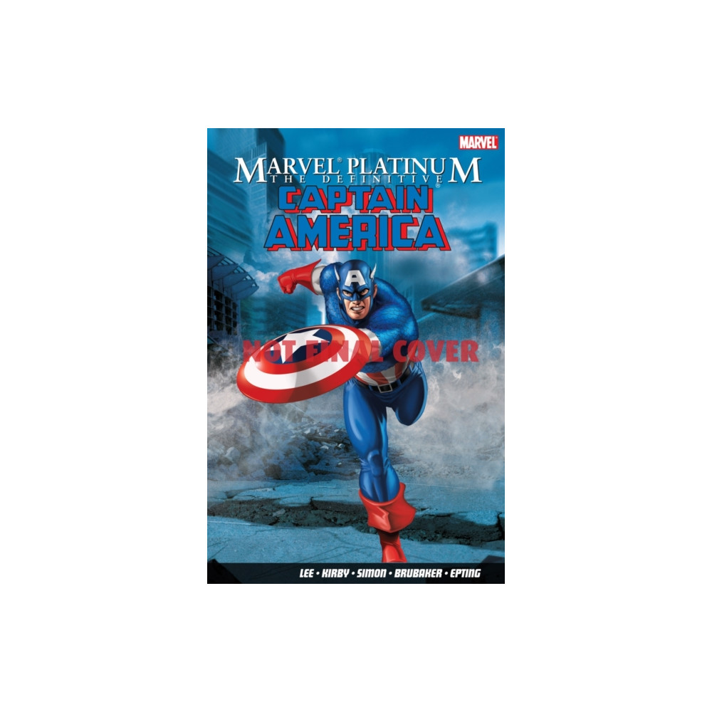 Produktbild för Marvel Platinum: The Definitive Captain America (häftad, eng)
