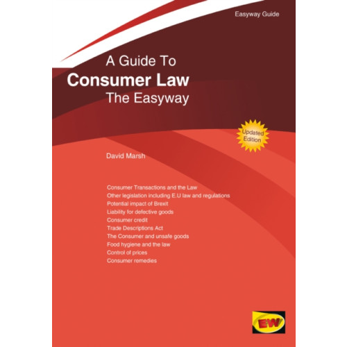 Easyway Guides A Guide to Consumer Law (häftad, eng)