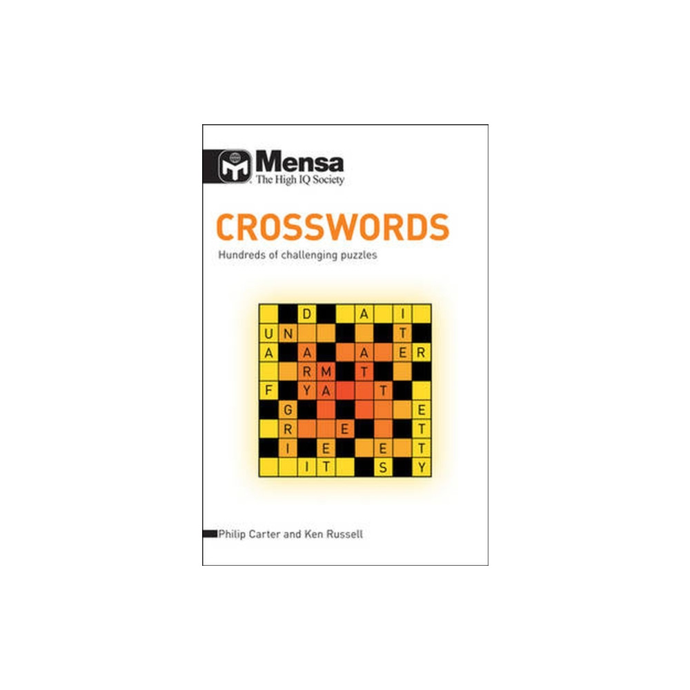 Produktbild för Mensa - Crossword Puzzles (häftad, eng)