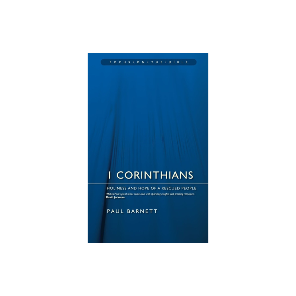 Produktbild för 1 Corinthians: Holiness and Hope of a Rescued People (häftad, eng)