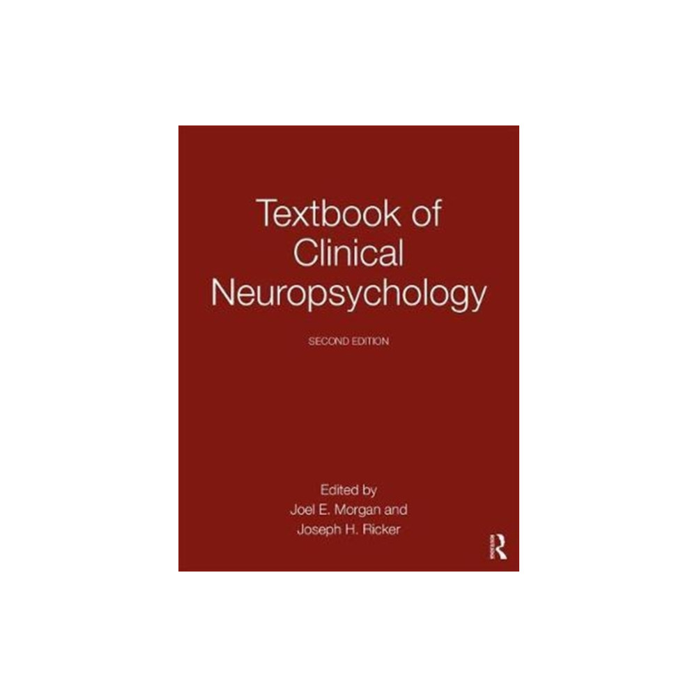 Produktbild för Textbook of Clinical Neuropsychology (inbunden, eng)