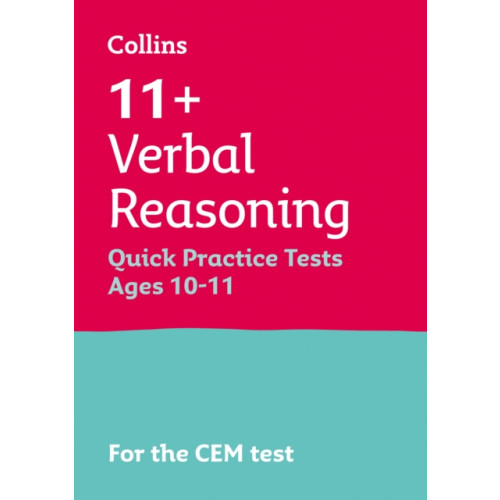 Letts Educational 11+ Verbal Reasoning Quick Practice Tests Age 10-11 (Year 6) (häftad, eng)