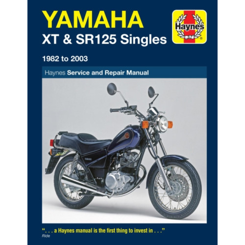 Haynes Publishing Group Yamaha XT & SR125 (82 - 03) Haynes Repair Manual (häftad, eng)