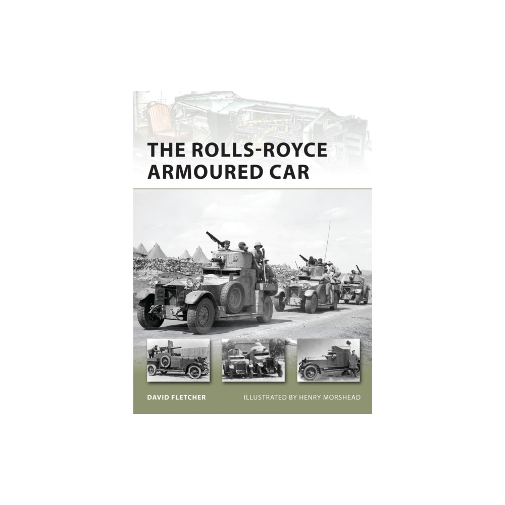 Produktbild för The Rolls-Royce Armoured Car (häftad, eng)