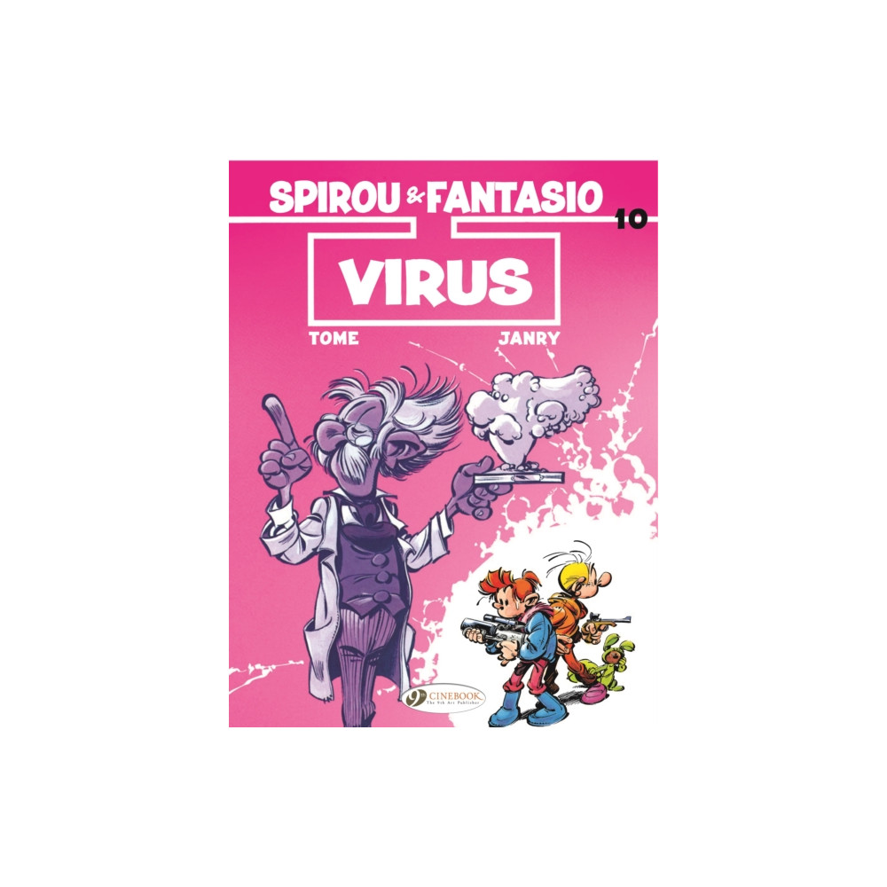 Produktbild för Spirou & Fantasio 10 - Virus (häftad, eng)
