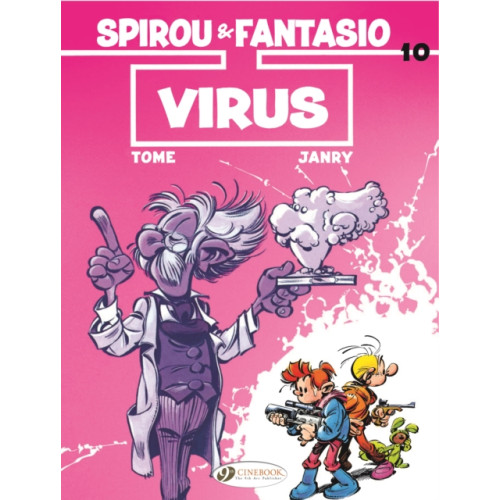 Cinebook Ltd Spirou & Fantasio 10 - Virus (häftad, eng)