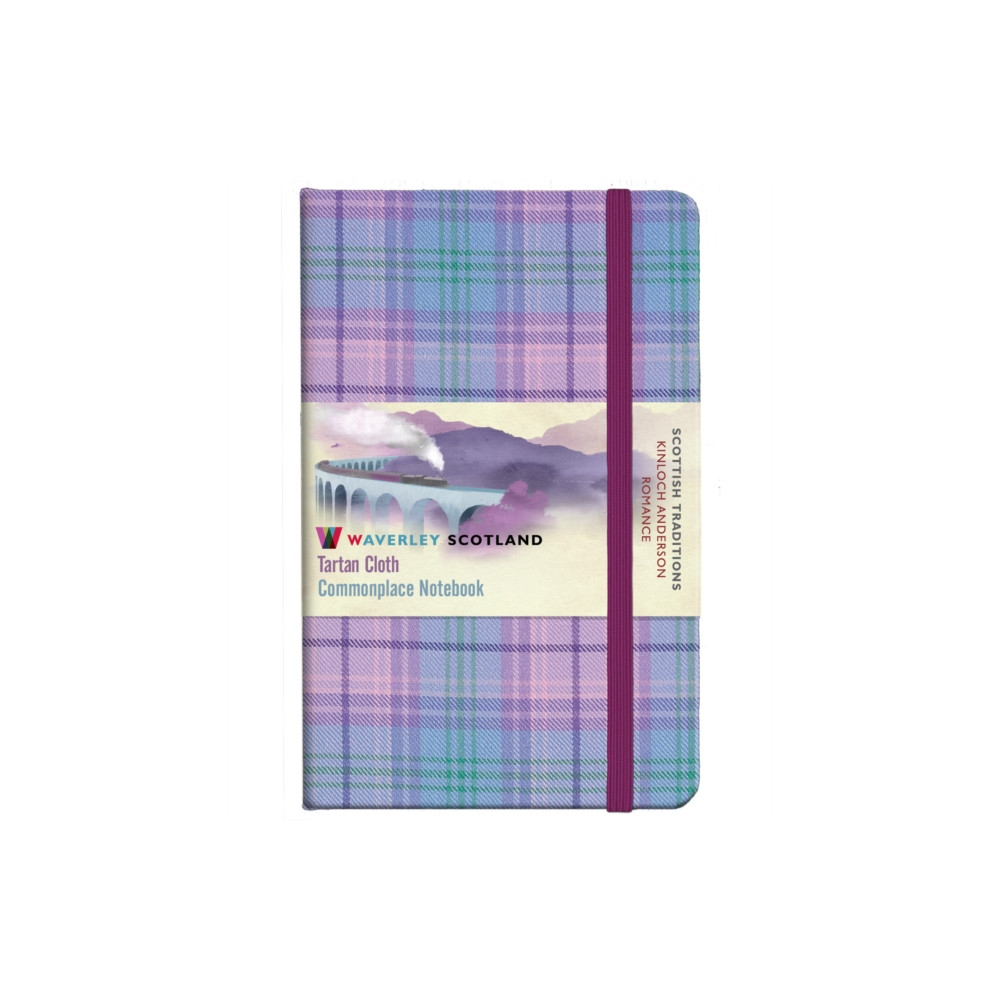 Produktbild för Waverley S.T. (M): Romance Pocket Genuine Tartan Cloth Commonplace Notebook (inbunden, eng)