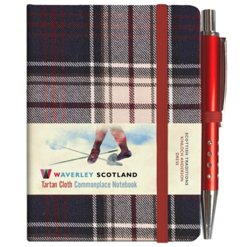 The Gresham Publishing Co. Ltd Waverley S.T. (S): Dress Mini with Pen Pocket Genuine Tartan Cloth Commonplace Notebook (inbunden, eng)