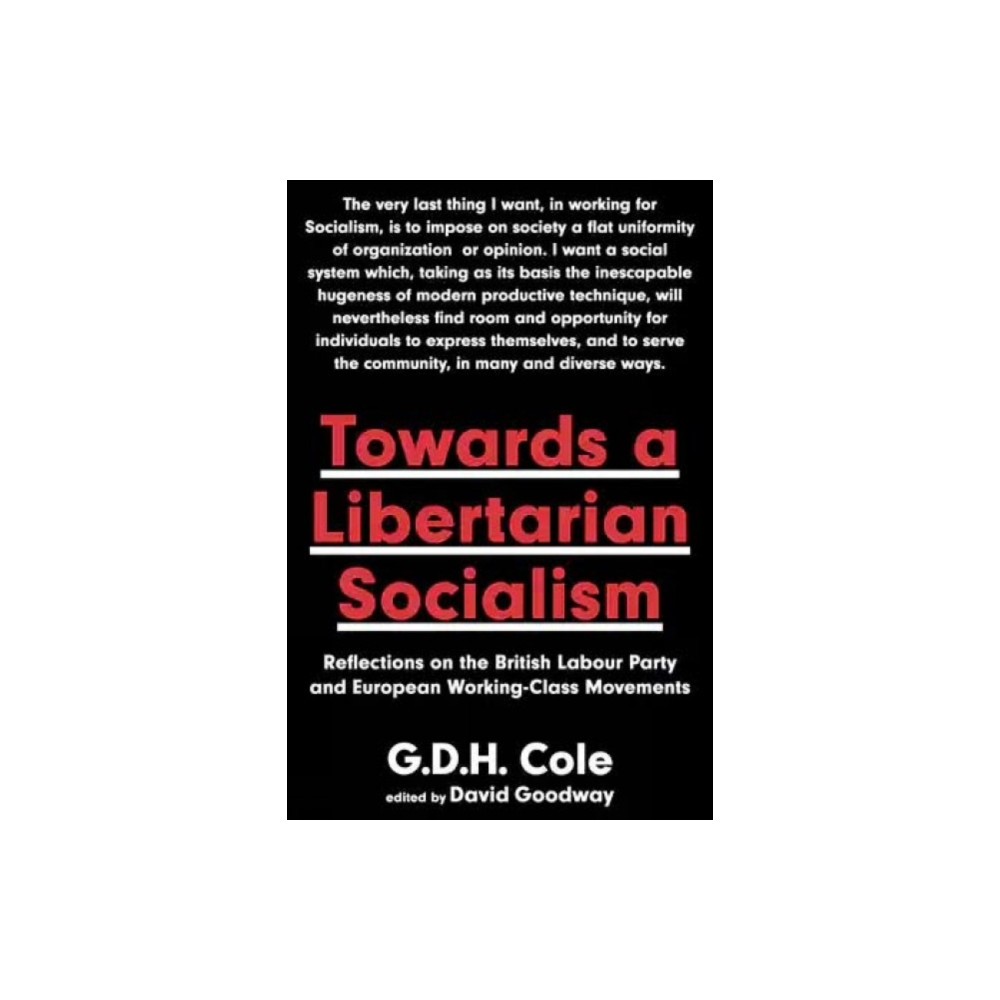 Produktbild för Towards A Libertarian Socialism (häftad, eng)