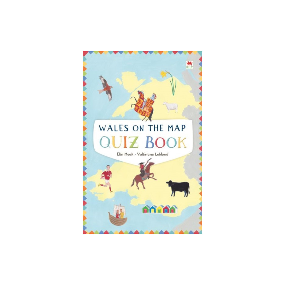 Produktbild för Wales on the Map: Quiz Book (häftad, eng)