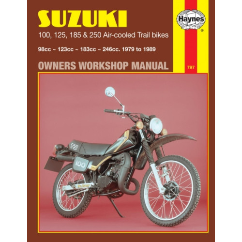 Haynes Manuals Inc Suzuki 100, 125, 185 & 250 Air-Cooled Trail Bikes (79 - 89) (häftad, eng)