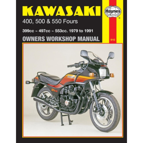 Haynes Manuals Inc Kawasaki 400, 500 & 550 Fours (79 - 91) (häftad, eng)