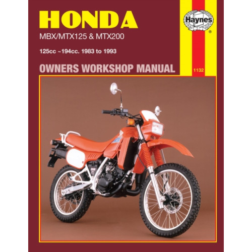 Haynes Manuals Inc Honda MBX/MTX125 & MTX200 (83 - 93) (häftad, eng)