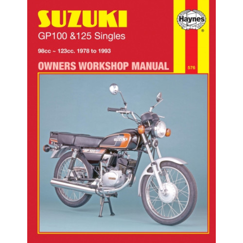 Haynes Manuals Inc Suzuki GP100 & 125 Singles (78 - 93) Haynes Repair Manual (häftad, eng)