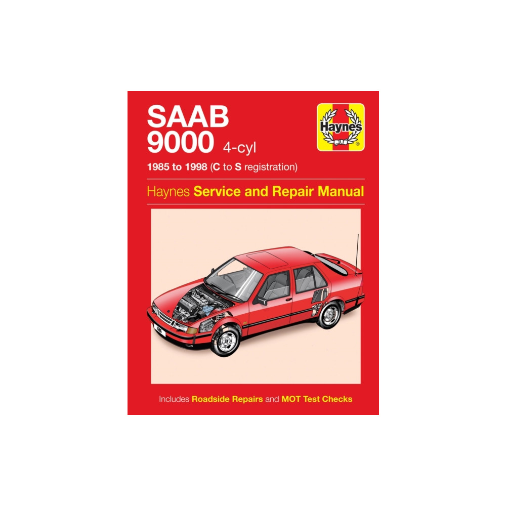 Produktbild för Saab 9000 (4-cyl) (85 - 98) Haynes Repair Manual (häftad, eng)