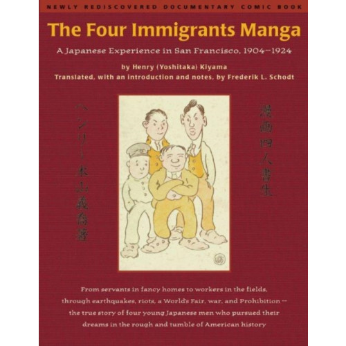 Stone Bridge Press The Four Immigrants Manga (häftad, eng)