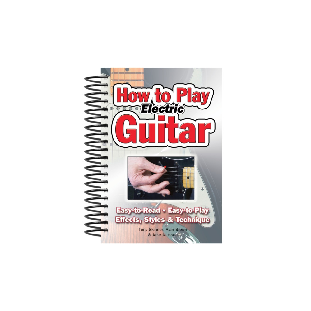 Produktbild för How To Play Electric Guitar (bok, spiral, eng)