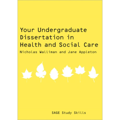 Sage Publications Ltd Your Undergraduate Dissertation in Health and Social Care (häftad, eng)